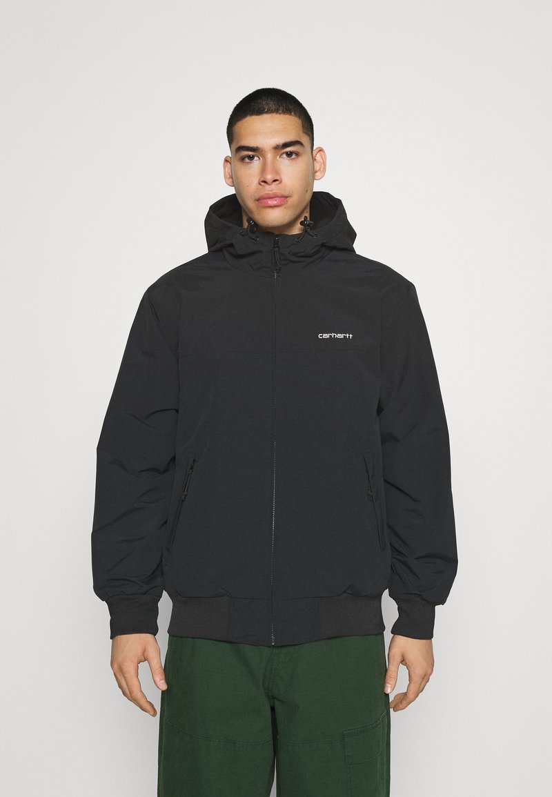 Carhartt WIP - HOODED SAIL  - Übergangsjacke - black/white, Vergrößern