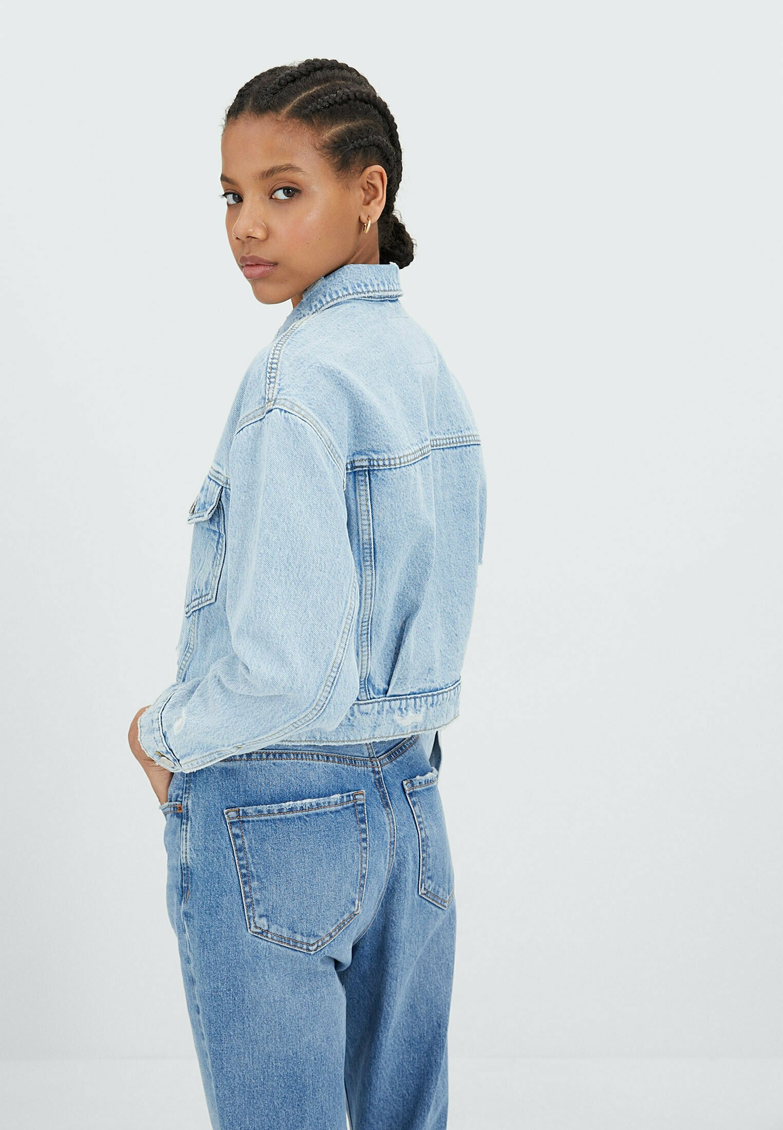 stradivarius daisy jacket