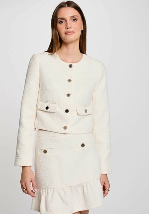 Morgan TWEED - Veste légère - bianco