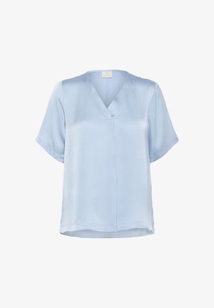 Kaffe ARIEL V-NECK - Blouse - soft chambray