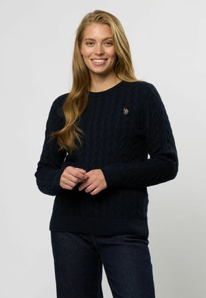 MADELINE CABEL - Stickad tröja - dark sapphire