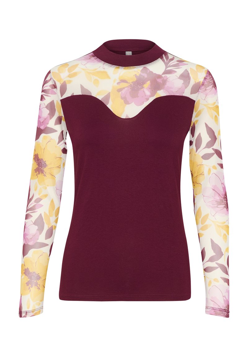 culture Longsleeve bordeauxrood culture Longsleeve bordeauxrood