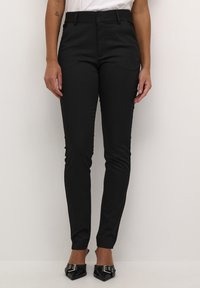 Kaffe LEA - Chino hlače - black deep