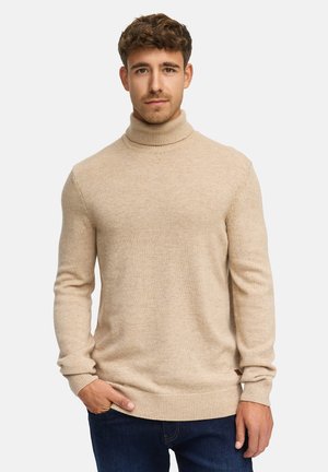 MARGOUS ROLL NECK - Neule - irish cream