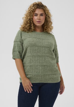 MINIA - T-shirts print - sea spray melange