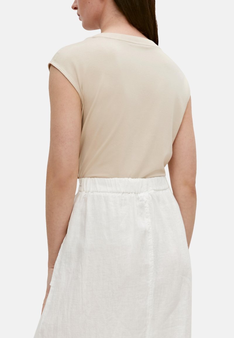 Damen T-Shirts | comma Bluse beige - CE78764 Damen T-Shirts | comma Bluse beige - CE78764