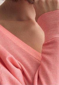 Falconeri Stickad tröja - pink