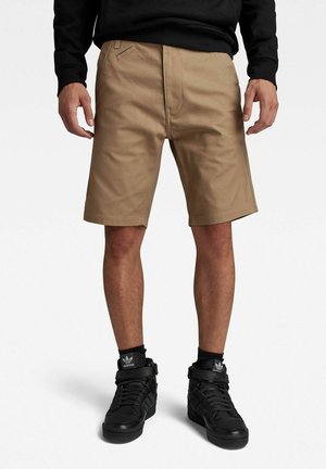 G-Star BRONSON 2.0 SLIM CHINO - Short - safari