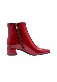 Marco Tozzi Bottines de cowboy / motard - dk red pat