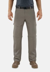 normani Outdoor Sports 2 IN 1 ZIP OFF OUTDOORHOSE WANDERHOSE SOMMERHOSE - Stoffhose - stone