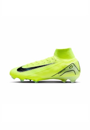 MERCURIAL 10 ELITE RASEN - Fußballschuhe für festen Untergrund - grün schwarz