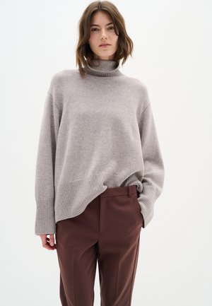 KAXYIW TURTLENECK - Jumper - sandy grey melange