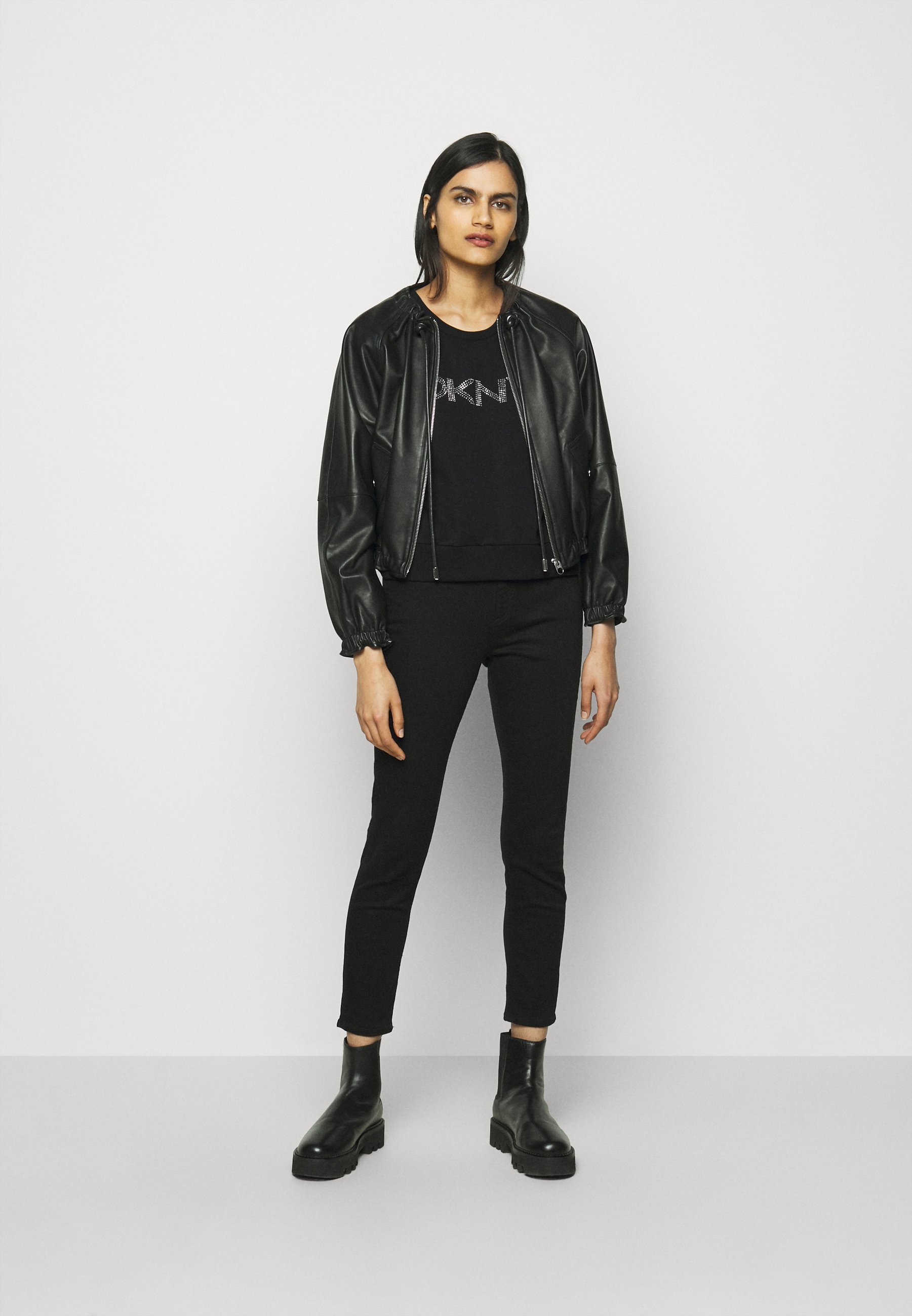 Women DIAMANTE CROPPED LOGO - Sweatshirt Women DIAMANTE CROPPED LOGO - Sweatshirt
