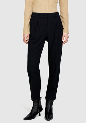 Sisley Pantaloni - black