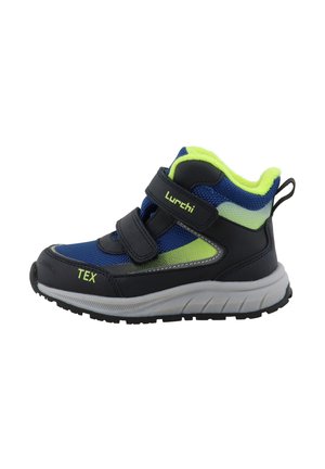 AILTON TEX - Stiefelette - navy/lime