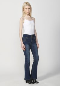 Koroshi FLARED - Traperice uskog kroja - azul osc   dark blue