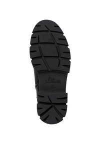 s.Oliver Botines con plataforma - black uni