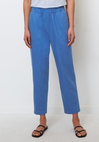 Marc O'Polo Tygbyxor - blue