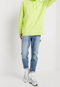 Tommy Jeans Felpa con cappuccio - neon green