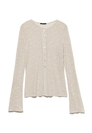 Sisley, Strickjacke - beige