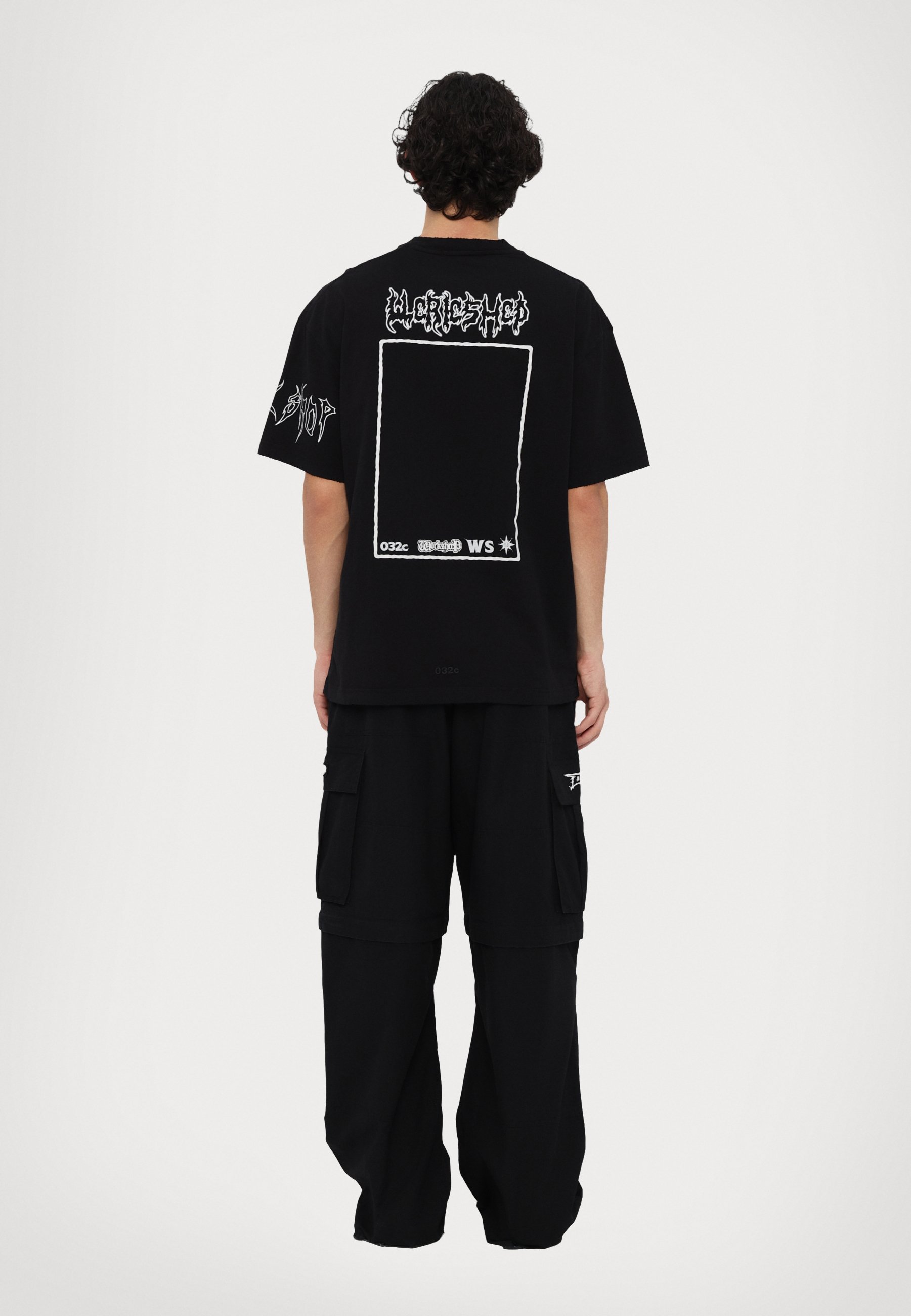 032c ARMOUR UNISEX - T-shirt con stampa - faded black