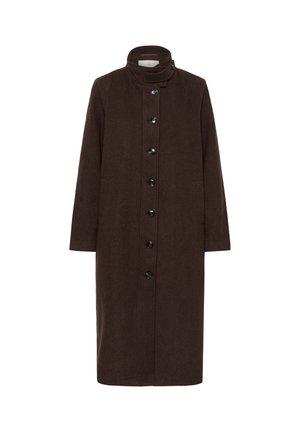 Kaffe, KAFANNY BUTTON COAT - Manteau classique - chocolate brown