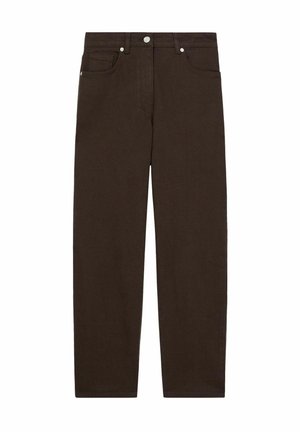 Reiss REGULAR FIT - SELIN MID-RISE - Straight leg -farkut - chocolate