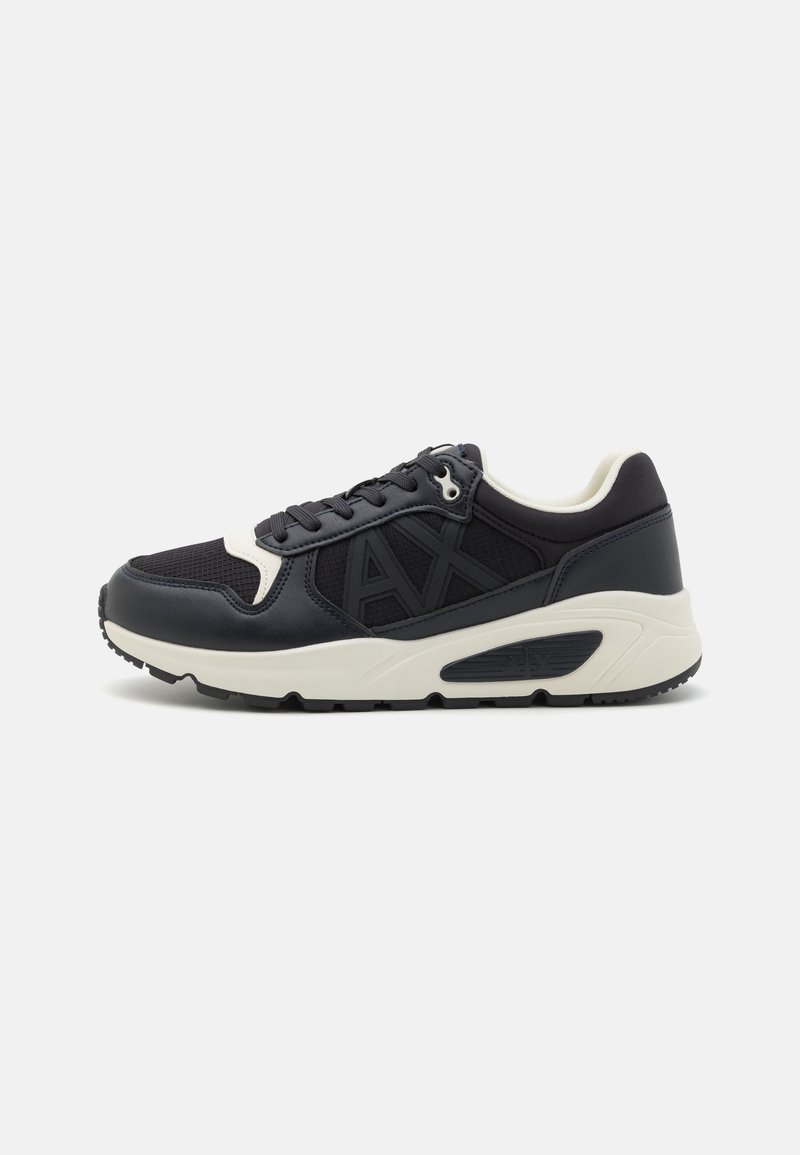 Armani Exchange Trainers - deep navy/off white/blue - Zalando