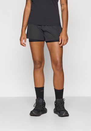 ALPINE PRO SHORTS - Sports shorts - black out