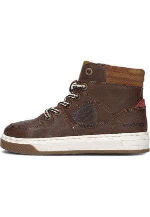 Sneakers hoog - bruin