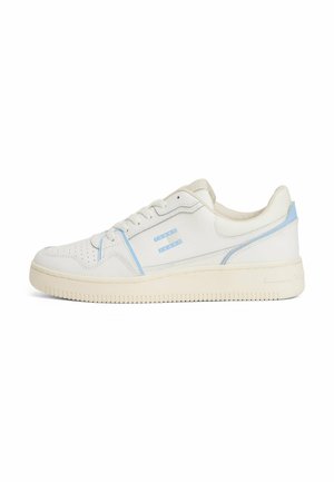 RETRO FINE CLEAT BASKETBALL - Sneakers laag - ecru/light blue