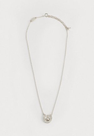 PENDANT - Ogrlica - platinum-coloured/white