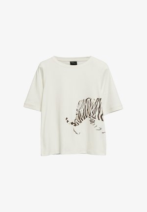 s.Oliver BLACK LABEL, - T-shirt z nadrukiem