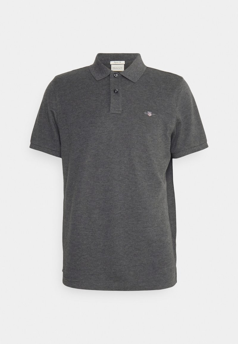 Gant Poloshirt grijs gemêleerd Gant Poloshirt grijs gemêleerd