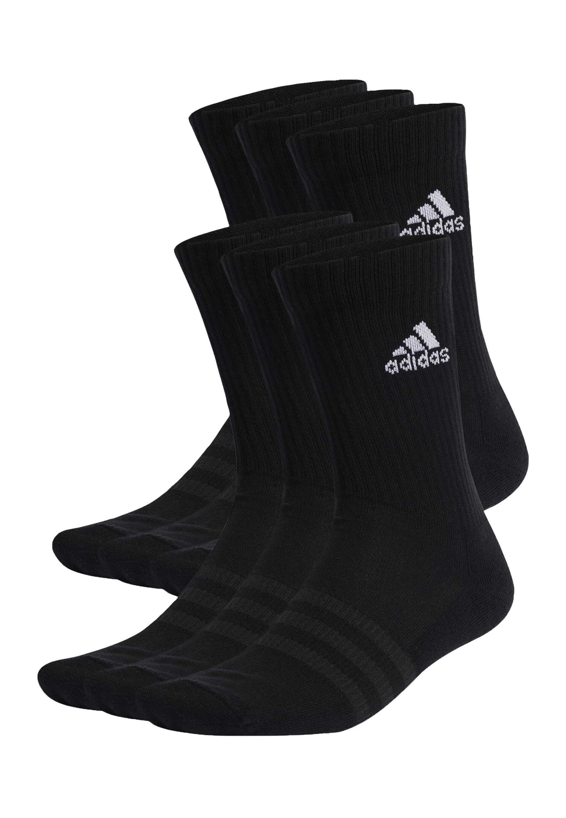 Socken Größe L USA 3 Paar Schwarze Crew-Socken Für Herren Groß