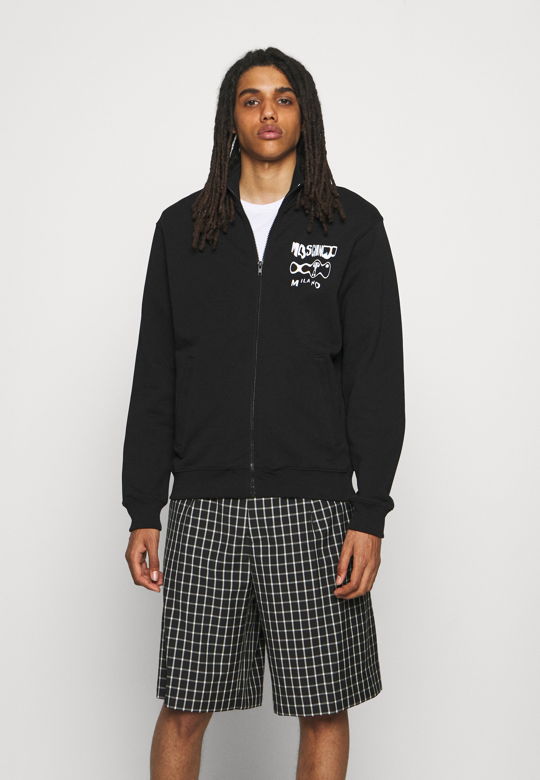 moschino zip up