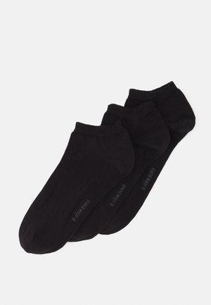 SOLID ESSENTIAL STEP SOCK 3 PACK - Nogavice - black