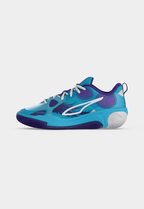 PUMA MB WORLD 01 JR UNISEX - Basketball shoes - bright aqua/team violet — foto 2