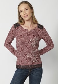 Koroshi LONG SLEEVE - Ilgarankovis viršutinės dalies drabužis - uva   grape