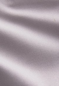 Light gray fabric with a smooth texture and subtle sheen, displaying a fine, consistent weave. No distinct patterns or accents visible.
