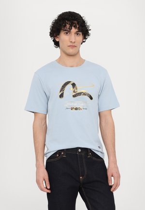 SEAGULL BROCADE TEE - T-Shirt print - blue