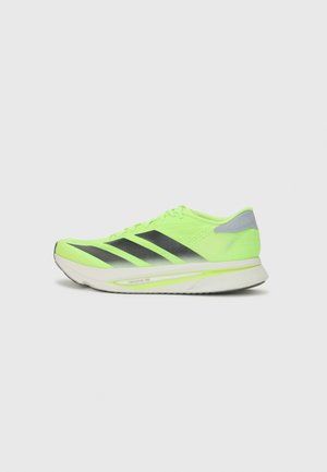 ADIZERO SL2 - Road running shoes - lucid lemon/core black/halo silver-coloured