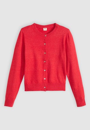 Levi's® CREWNECK - Cardigan - true red