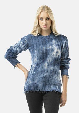 PULLOVER - Pullover - blau