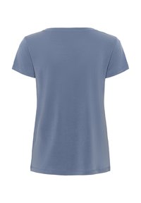Soaked in Luxury COLUMBINE V-NECK - T-shirt - bas - bijou blue