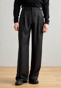 Heathe - SLINK TROUSERS - Kelnės - black Miniatiūros vaizdas 1
