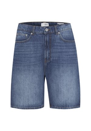 Solid, SDBRAYSON STRAIGHT FIT - Shorts vaqueros - middle blue denim