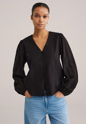 Blouse - black