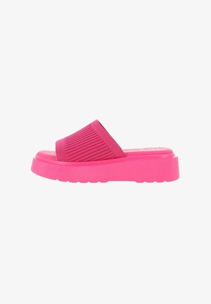 Blogger Sandalias planas - rosa