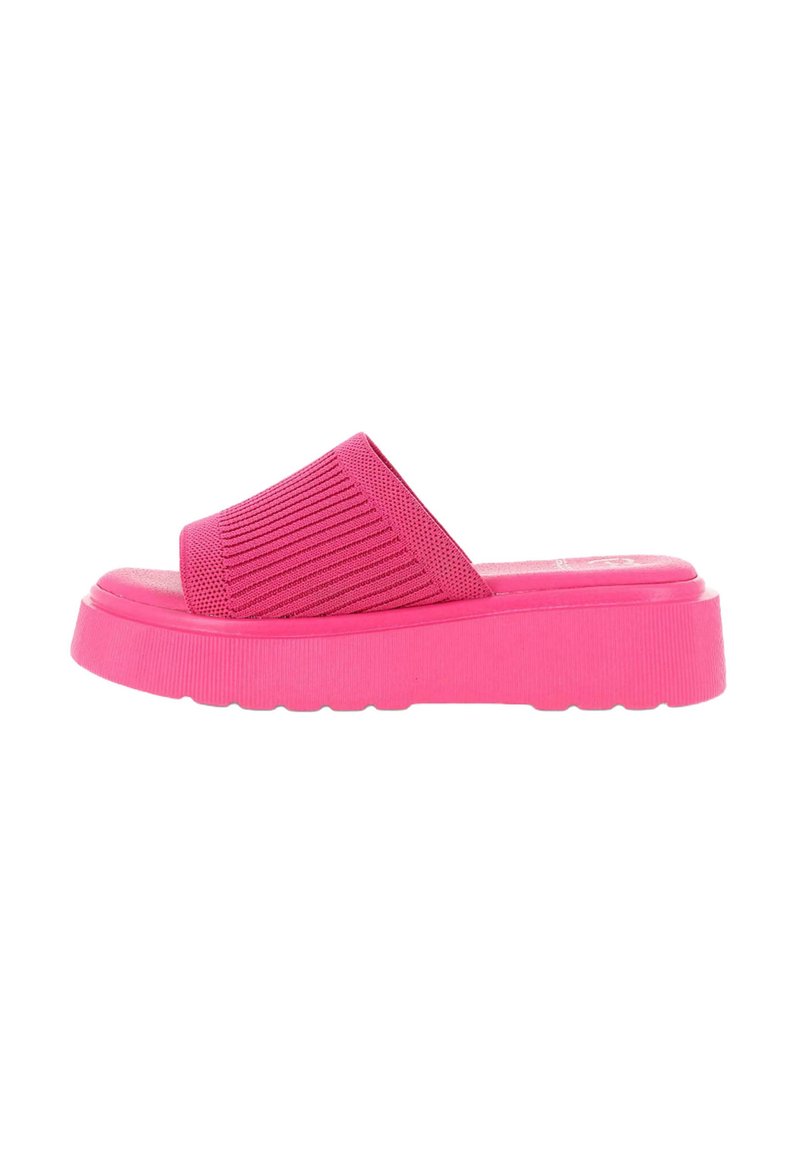 Blogger Sandalias planas - rosa